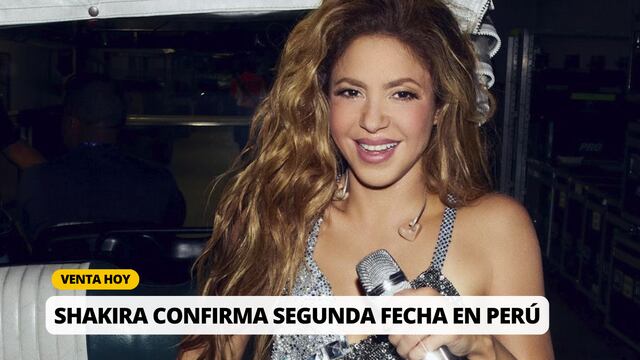 Shakira en concierto en Lima 2025: Venta de entradas, precios y más vía Teleticket | Foto: facebook/COmposición EC