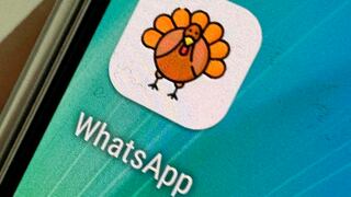 Cambia el ícono de WhatsApp por un pavo por el Día de Acción de Gracias