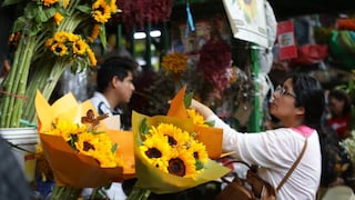 Año Nuevo: ciudadanos recorren el Mercado de Flores Piedra Liza para comprar flores amarillas | FOTOS