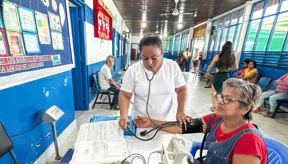 Essalud inició el Intercambio Prestacional en Salud entre el Gobierno Regional de Loreto y el Seguro Social, con lo cual más de 13 mil asegurados de Nauta recibirán atención médica en el Hospital II-1 Nauta. (Foto: Essalud)