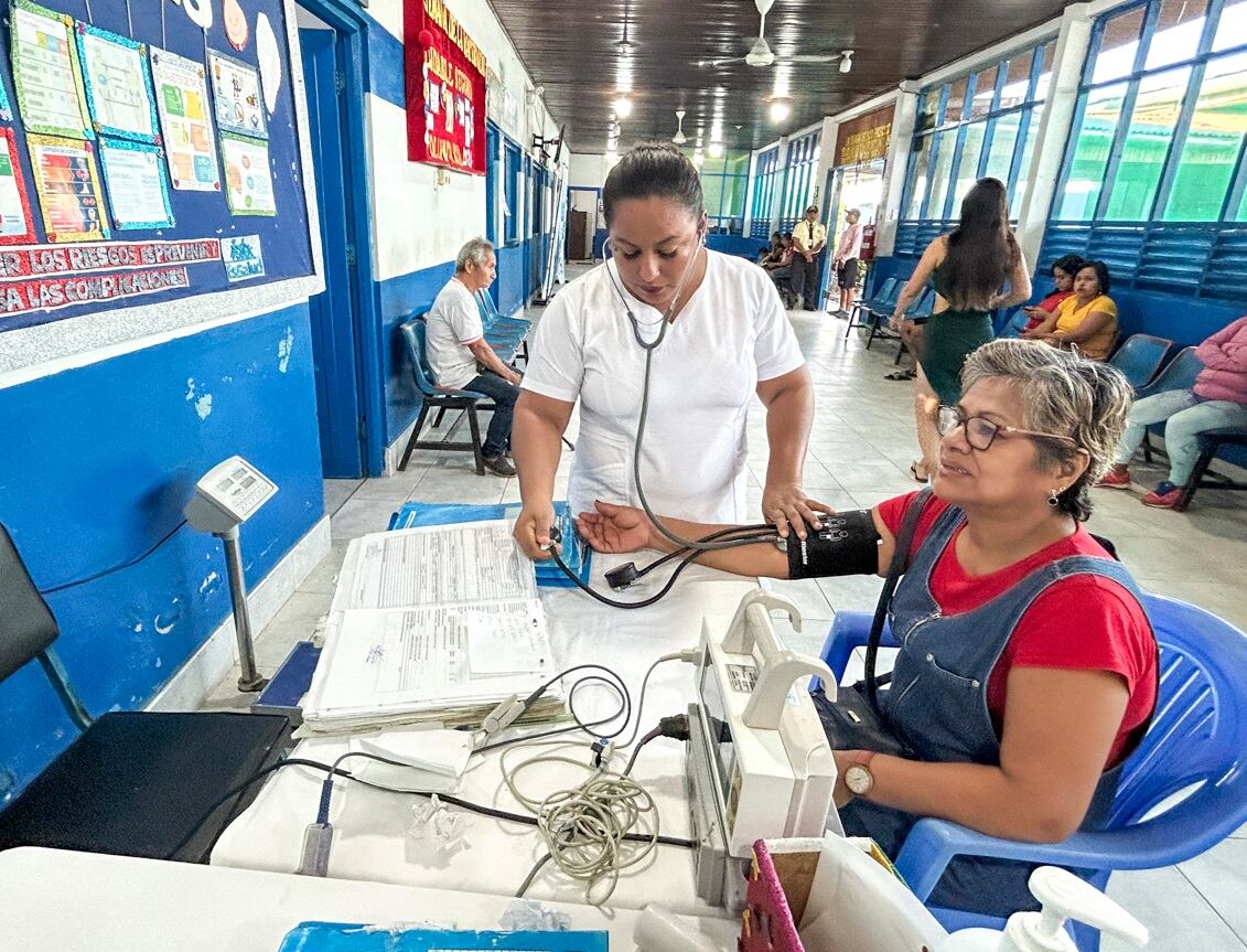 Essalud inició el Intercambio Prestacional en Salud entre el Gobierno Regional de Loreto y el Seguro Social, con lo cual más de 13 mil asegurados de Nauta recibirán atención médica en el Hospital II-1 Nauta. (Foto: Essalud)