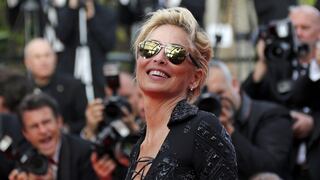 Sharon Stone, espectacularmente sexy en el Festival de Cannes