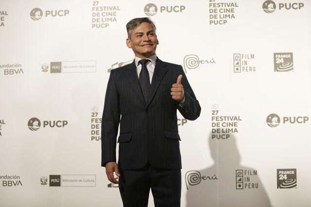 Alfombra roja del Festival de Cine de Lima.
