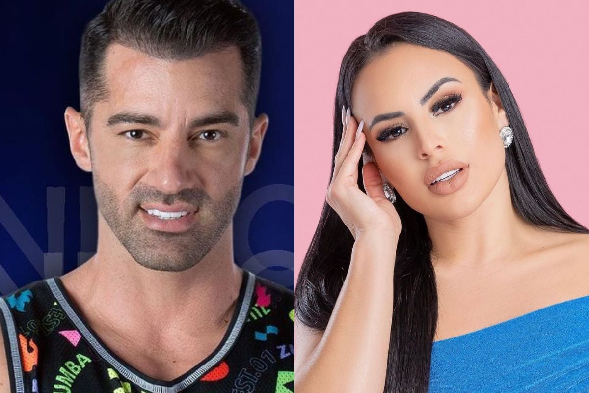 La influencer no acompañó a su pareja en este importante evento familiar (Fotos: Toni Costa y Evelyn Beltrán / Instagram)