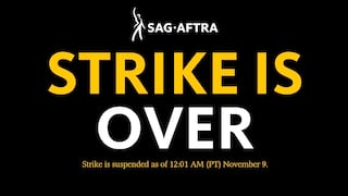 SAG-AFTRA: Actores de Hollywood ponen fin a su huelga luego de establecer acuerdos