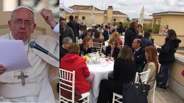 El banquete VIP que ha enfurecido al Papa Francisco [FOTOS]