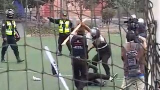 Ate: violento enfrentamiento entre vecinos y Serenazgo por estadio comunal dejó más de 20 heridos