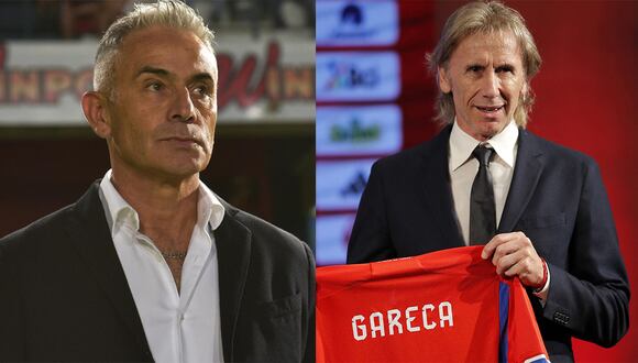 Extécnico de Chile arremete contra la FPF y señala quién fue el culpable de que Ricardo Gareca llegue a Chile | Composición: Agencia Uno / AFP