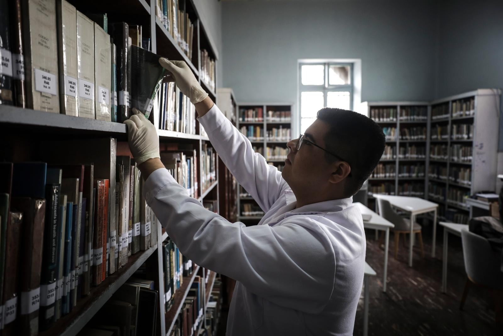 La biblioteca Enrique Encinas está a cargo del historiador Jair Adolfo Miranda Tamayo. (Joel Alonzo)