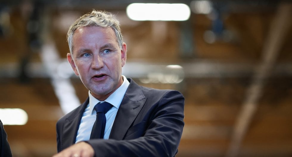 Björn Höcke está acusado de incitar al odio étnico a través de una publicación en redes sociales del 2022.