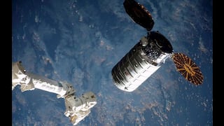La cápsula Cygnus llegó a la Estación Espacial Internacional