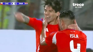 Se adelanta ‘La Roja’: Víctor Dávila anota el 1-0 de Chile vs Paraguay por amistoso | VIDEO