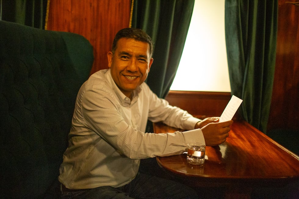 Julio Marchena fue uno de los que subió a bordo de Mr. Meiggs y disfrutó de su nueva carta.