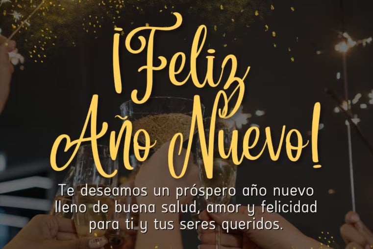 Las mejores tarjetas para compartir por el Año Nuevo 2026 (Foto: Pixabay)