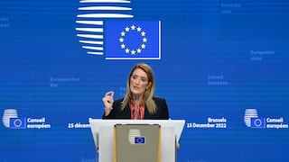 Presidenta del Parlamento Europeo anuncia inicio de una “amplia reforma” luego de escándalo por sobornos