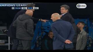 Real Madrid vs. Juventus: técnicoAllegri encaró a Sergio Ramos tras penal polémico