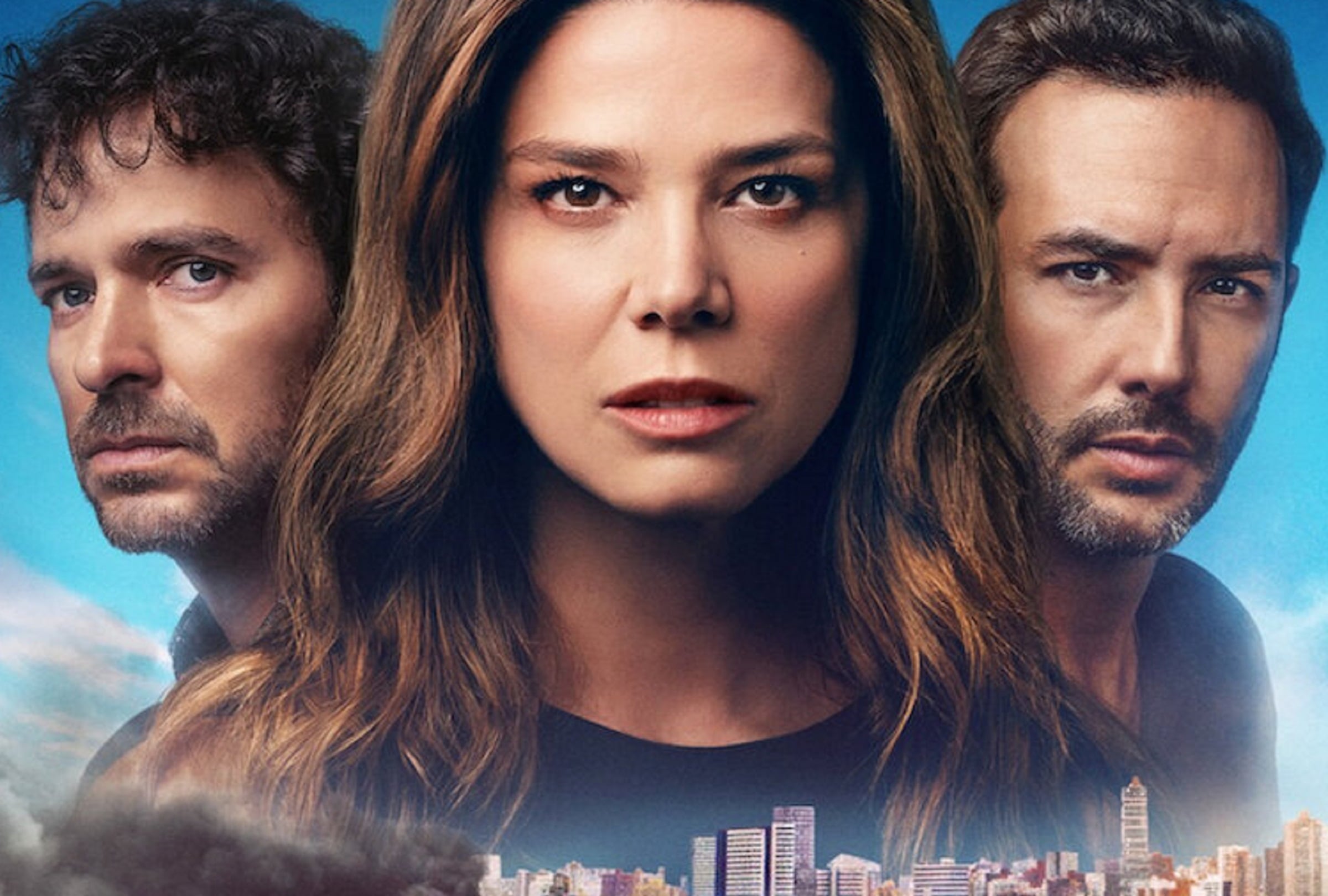 Manolo Cardona, Sebastián Martínez y Juana Acosta son los protagonistas de la serie colombiana "Medusa" (Foto: Netflix)