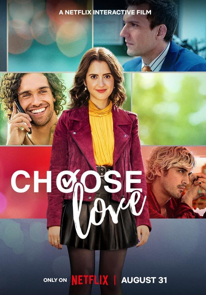 Es póster de la película “Choose Love” (Foto: Netflix)