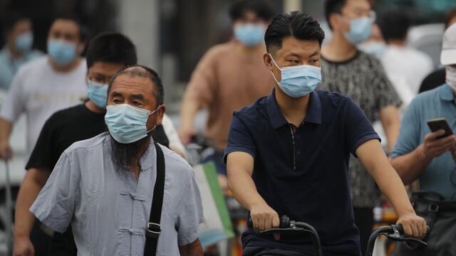 China registra 22 nuevos casos de coronavirus, la misma cifra que en la víspera 