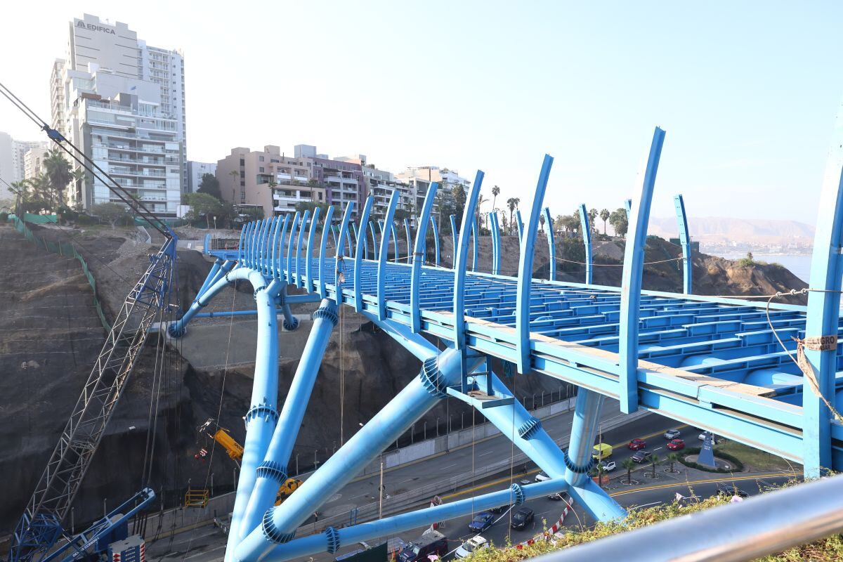 Los horarios en los que habrá restricciones al tránsito en la zona, debido al izamiento de las plataformas, se comunicarán con la debida anticipación | Foto: Municipalidad de Miraflores