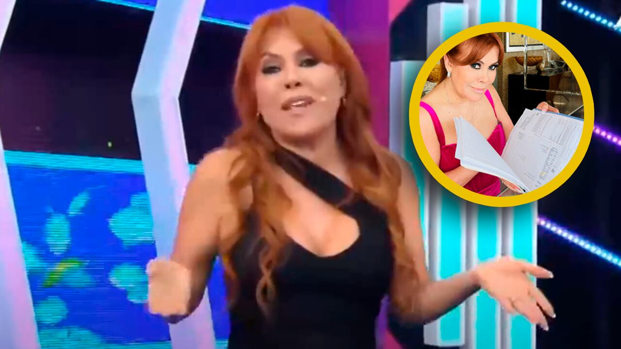 La conductora de TV Magaly Medina indicó que tiene deseos de obtener su grado de bachiller en Periodismo | Foto: Composición EC