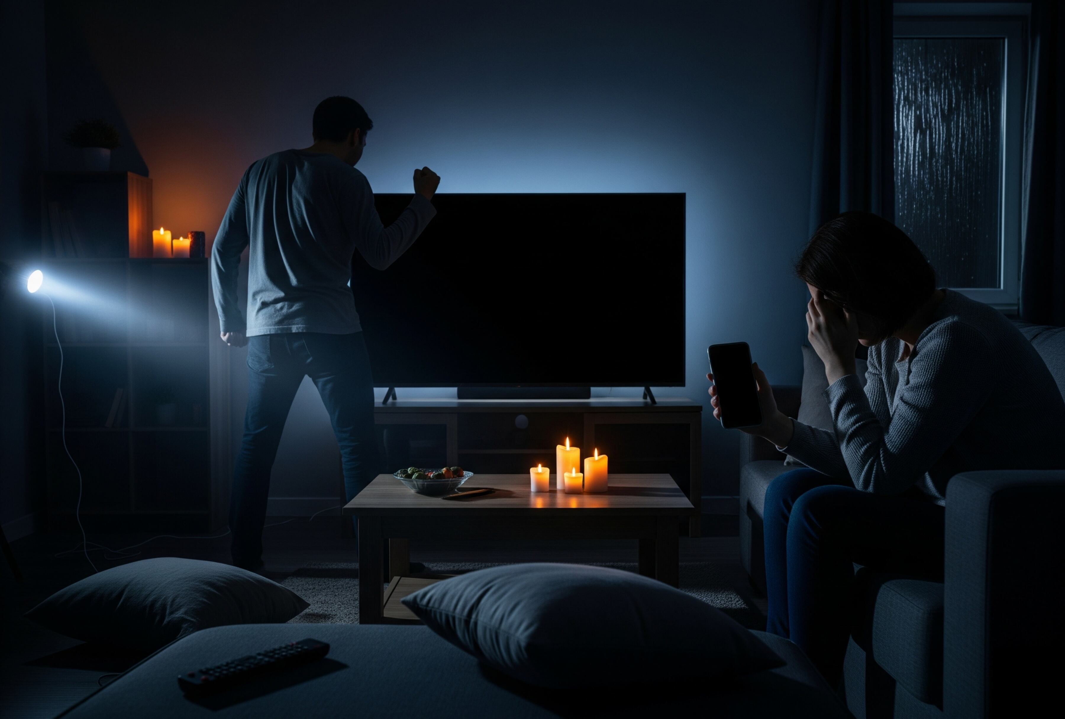 BGE emite una alerta de apagón para 1.3 millones de clientes en Baltimore y alrededores. La compañía pide a los residentes que se preparen y conserven energía tras una falla en una planta de poder, que podría generar cortes de luz. | Crédito: Imagen referencial generada con Gemini AI