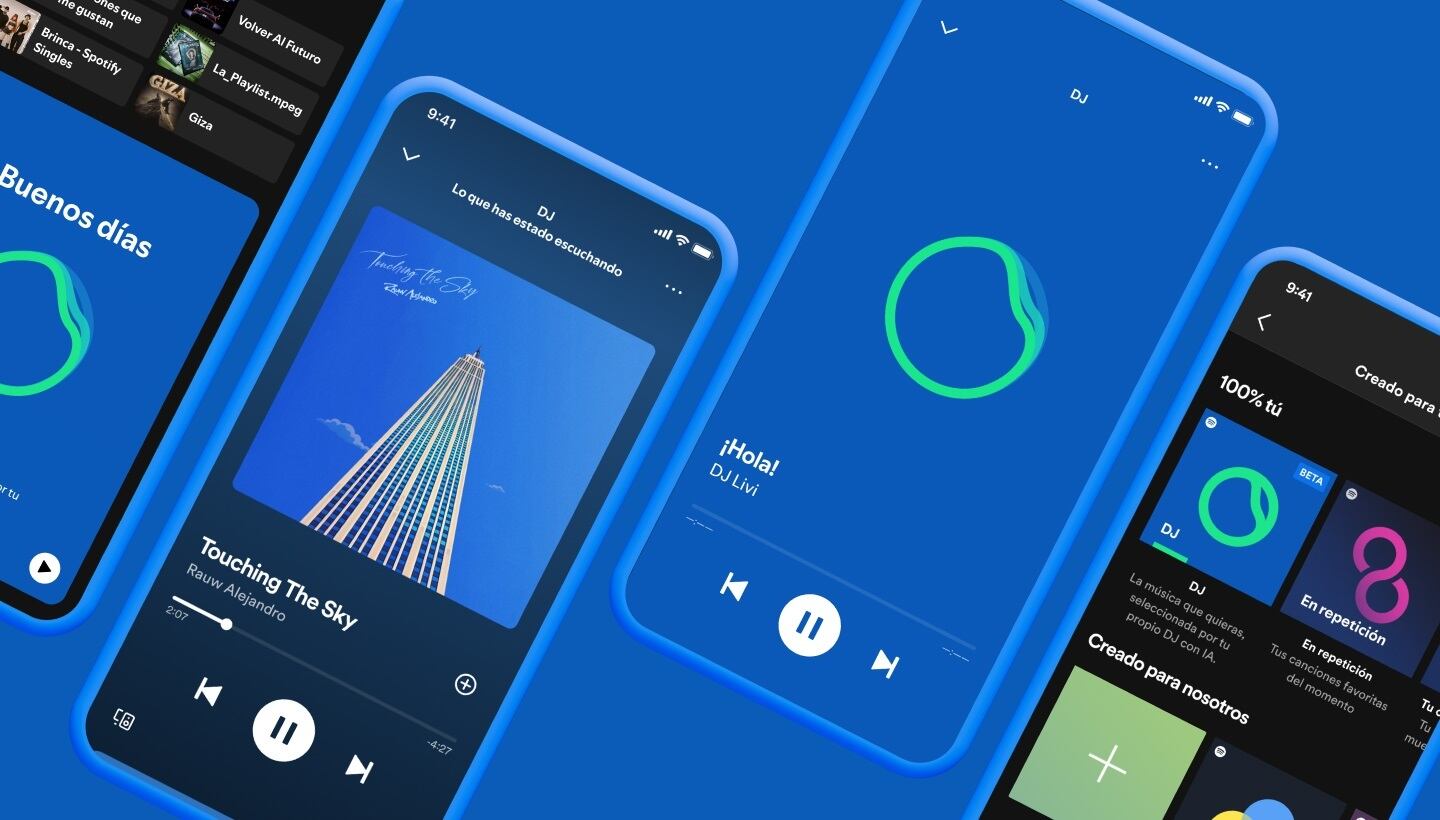 Spotify estrena DJ en español con inteligencia artificial para elegir tu música favorita.
