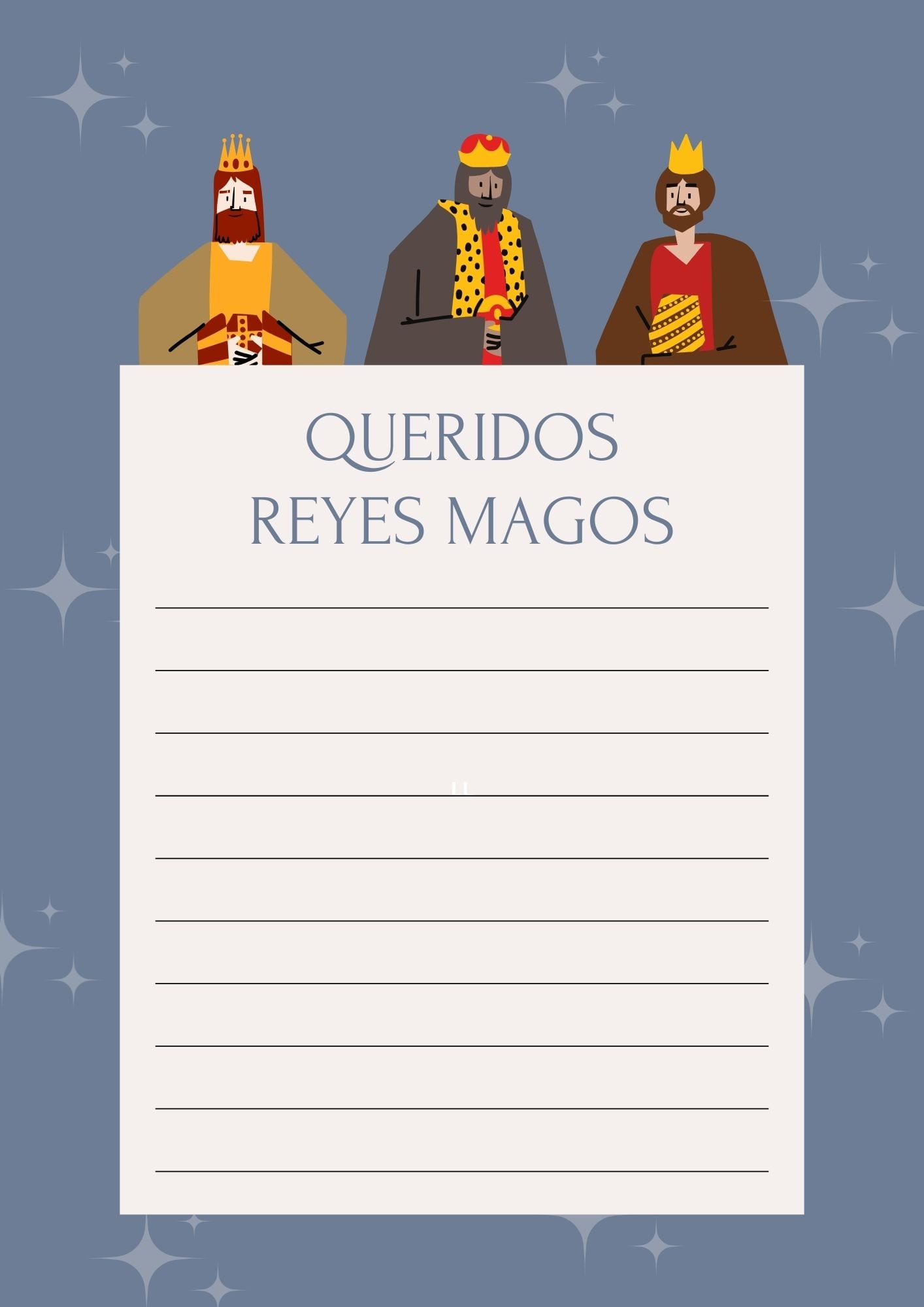 MADRID (ESPAÑA), 06/01/2026.- Hoy tendrás que dormir bien. Tres Reyes Magos llegarán a tu salón. FOTO DE CANVA.COM