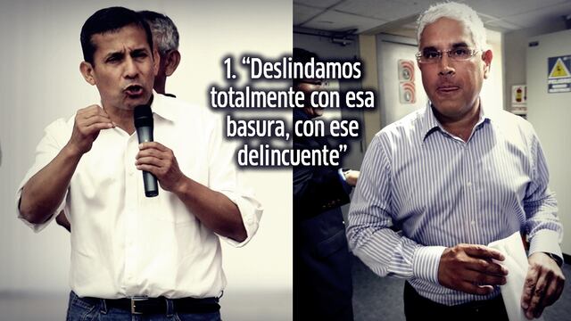 López Meneses, Humala y Nadine: Las frases que se lanzaron