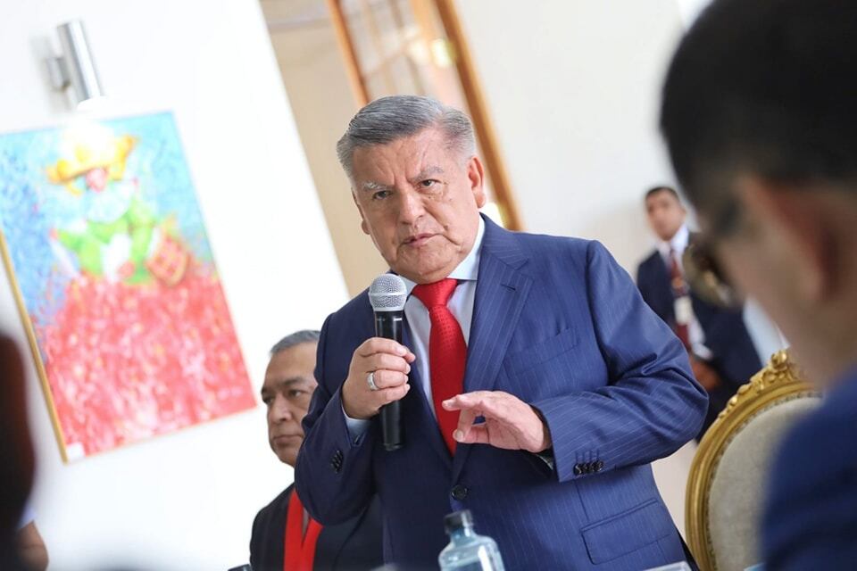 César Acuña se pronunció sobre el informe que plantea remover a los miembros de la Junta Nacional de Justicia. (Foto: El Comercio)