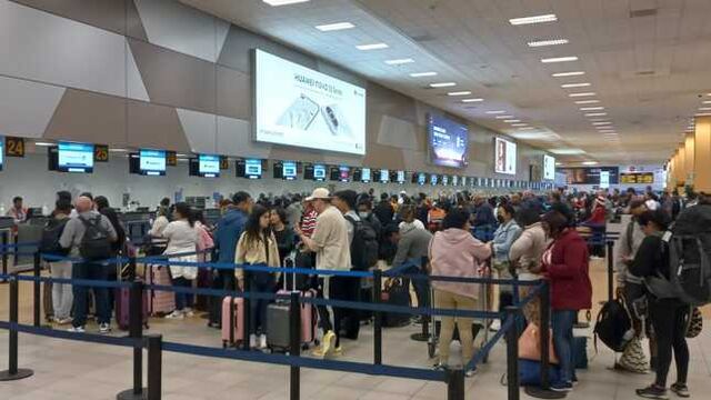 Aeropuerto Jorge Chávez: suspenden llegada y salida de vuelos por problemas en el sistema de luces de la pista de aterrizaje