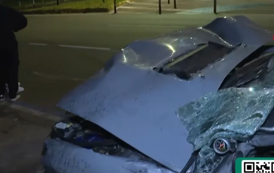 Cinco personas resultaron heridas tras la volcadura de una camioneta en la Costa Verde, a la altura de la playa Punta Roquitas, en Miraflores. (Foto: Captura de video / Latina)