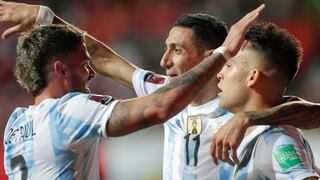 Resumen del partido de Chile vs. Argentina por Eliminatorias