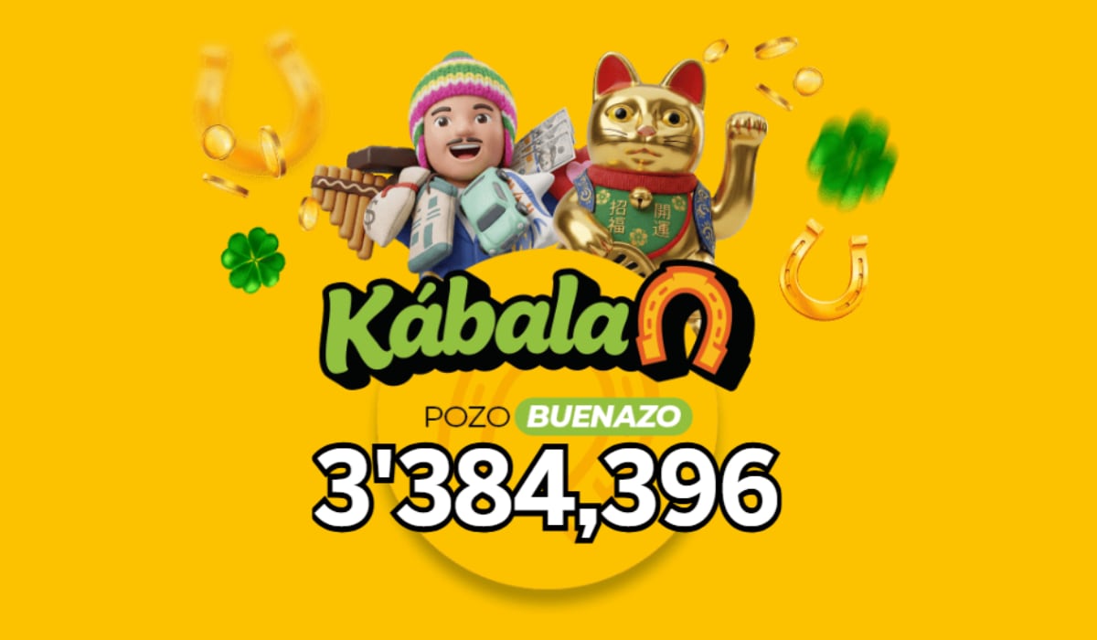 Sorteo de Kábala: conoce el Pozo Buenazo de hoy, jueves 2 de julio y cómo jugar