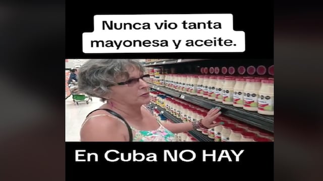 Una cubana queda sorprendida tras encontrar estos dos productos en Supermercado de México: “En Cuba no hay”