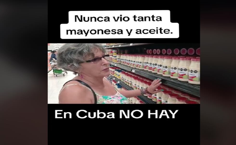 Una cubana queda sorprendida tras encontrar estos dos productos en Supermercado de México: “En Cuba no hay”. (Foto: captura de pantalla TikTok)