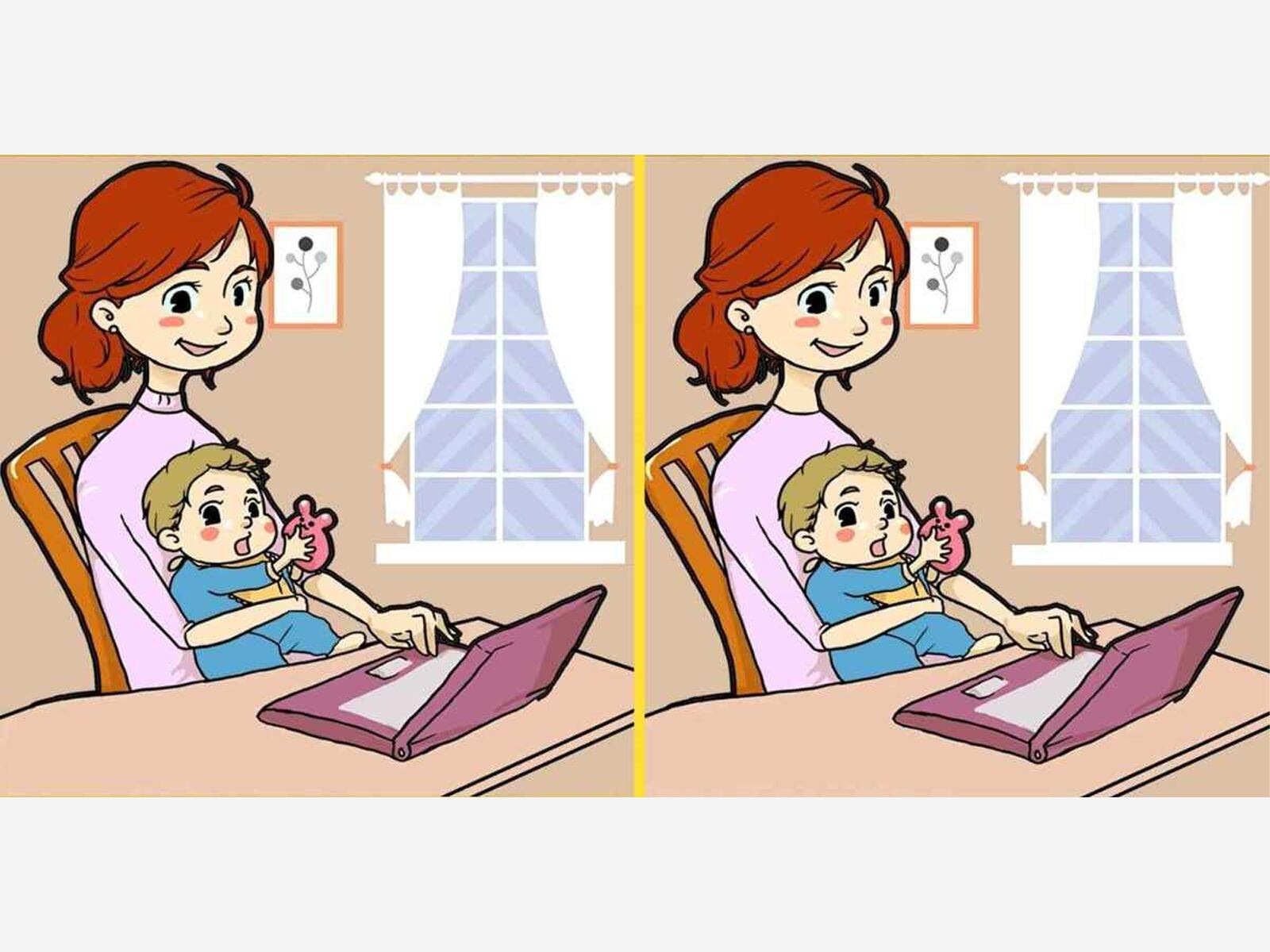 Si te atreves a aceptar el desafío, observa atentamente la imagen y compara cada detalle entre la madre y el bebé. Busca cualquier anomalía o rasgo distintivo que pueda indicar una diferencia. Recuerda que la clave está en prestar atención a los pequeños detalles y no dejarte pasar nada por alto.