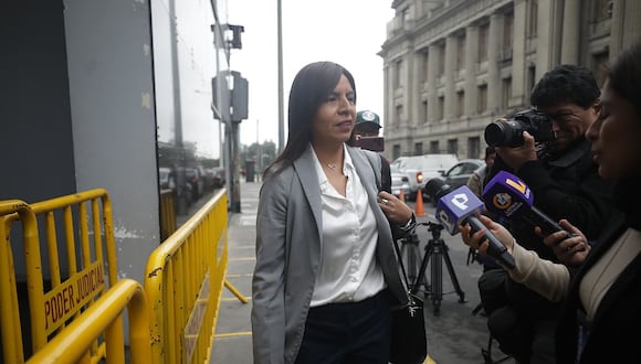 Giulliana Loza presentó denuncia policial contra los responsables de su agresión tras audiencia del caso Cocteles. (Foto: GEC)