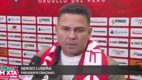 Sergio Ludeña calificó de “error” la decisión del juez central en el encuentro entre Cienciano y Universitario por la Liga 1 Te Apuesto.