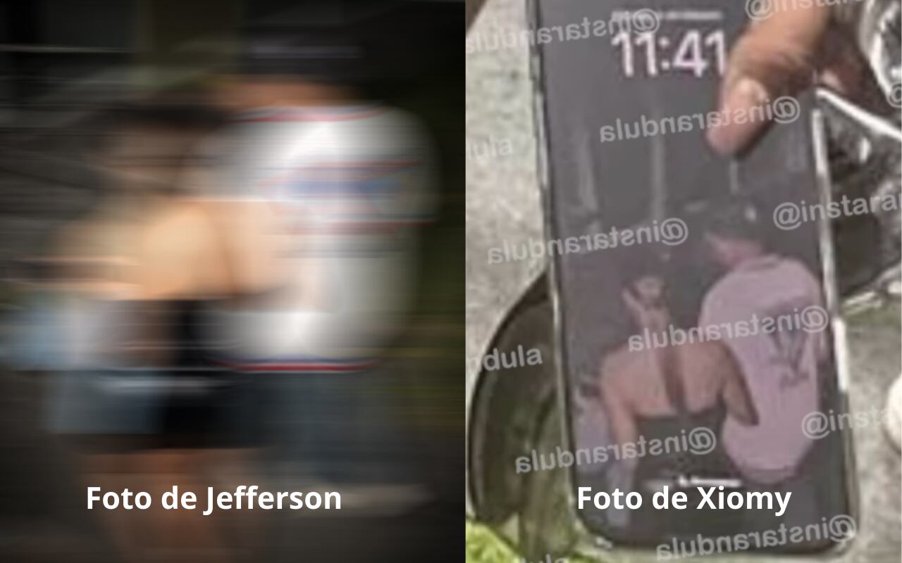 Foto comparada del Instagram de Jefferson Farfán y las que Xiomy Kanashiro exhibió por error | Foto: Instagram / Composición EC