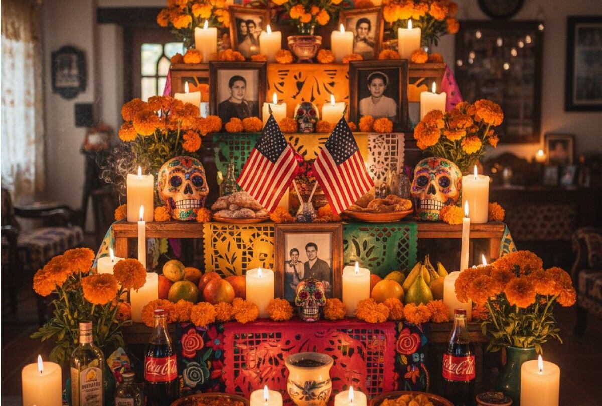 El Día de Muertos es una de las tradiciones más representativas de la cultura mexicana y esta flor juega un papel muy importante.| Crédito: Imagen generada por IA / Gemini