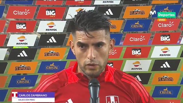 Carlos Zambrano tras empate ante Paraguay: “Estamos trabajando la idea del ‘profe’, para nosotros es algo nuevo”