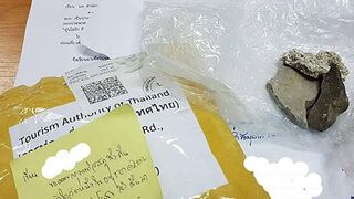 Turista devuelve por correo lo que robó de templo tailandés