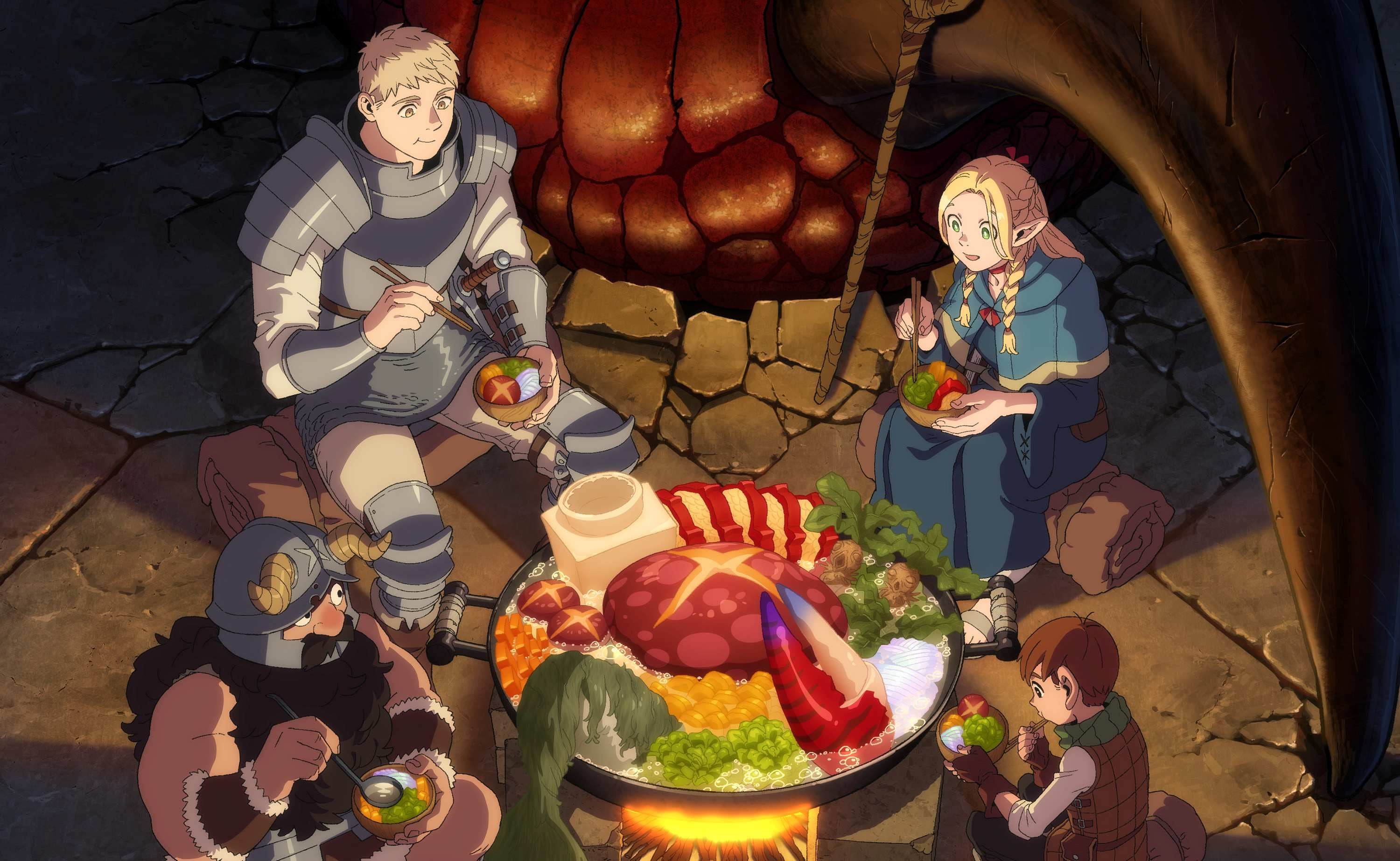 "Tragones y mazmorras" sigue a un grupo de aventureros que no solo derrotan monstruos, sino que también se los comen (Foto: Netflix)