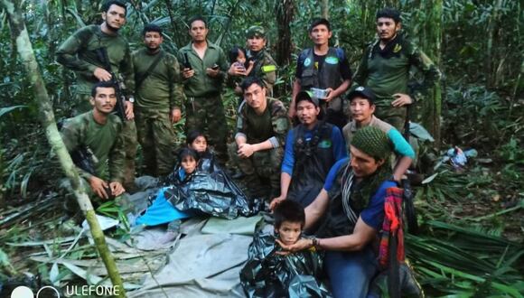 Milagro en Colombia: Hallan vivos a los cuatro niños perdidos hace 40 días tras accidente aéreo en la selva. (@Ivan_Velasquez_ / Twitter).