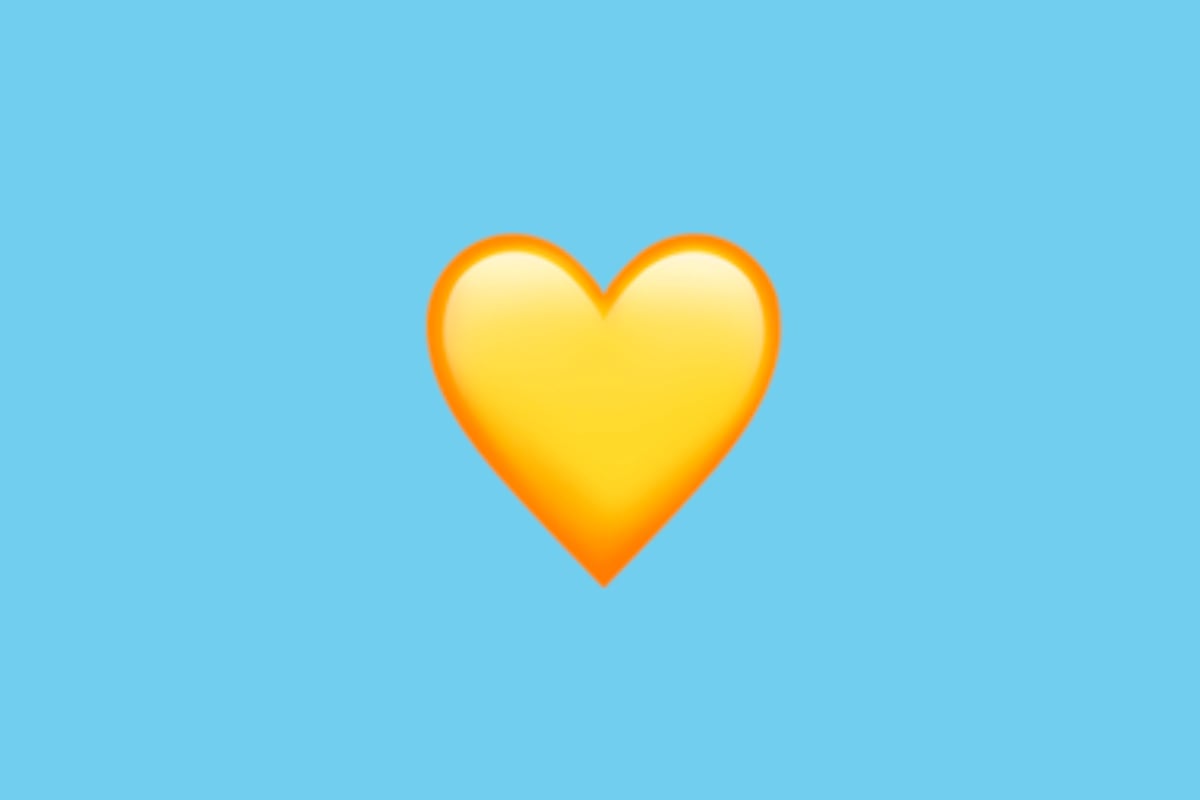 WHATSAPP | Si no sabes realmente lo que significa el emoji del corazón amarillo en WhatsApp, aquí te lo decimos. (Foto: Emojipedia)