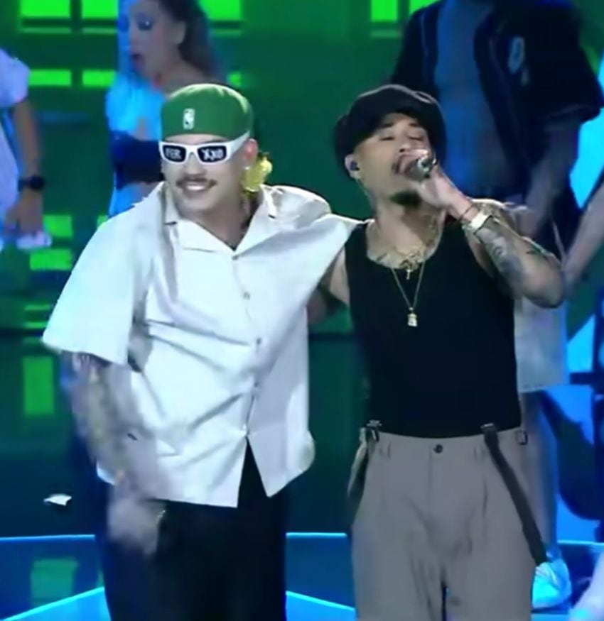 Imitador de Feid fue eliminado en el inicio de la semana final de "Yo soy". (Foto: Captura de video)