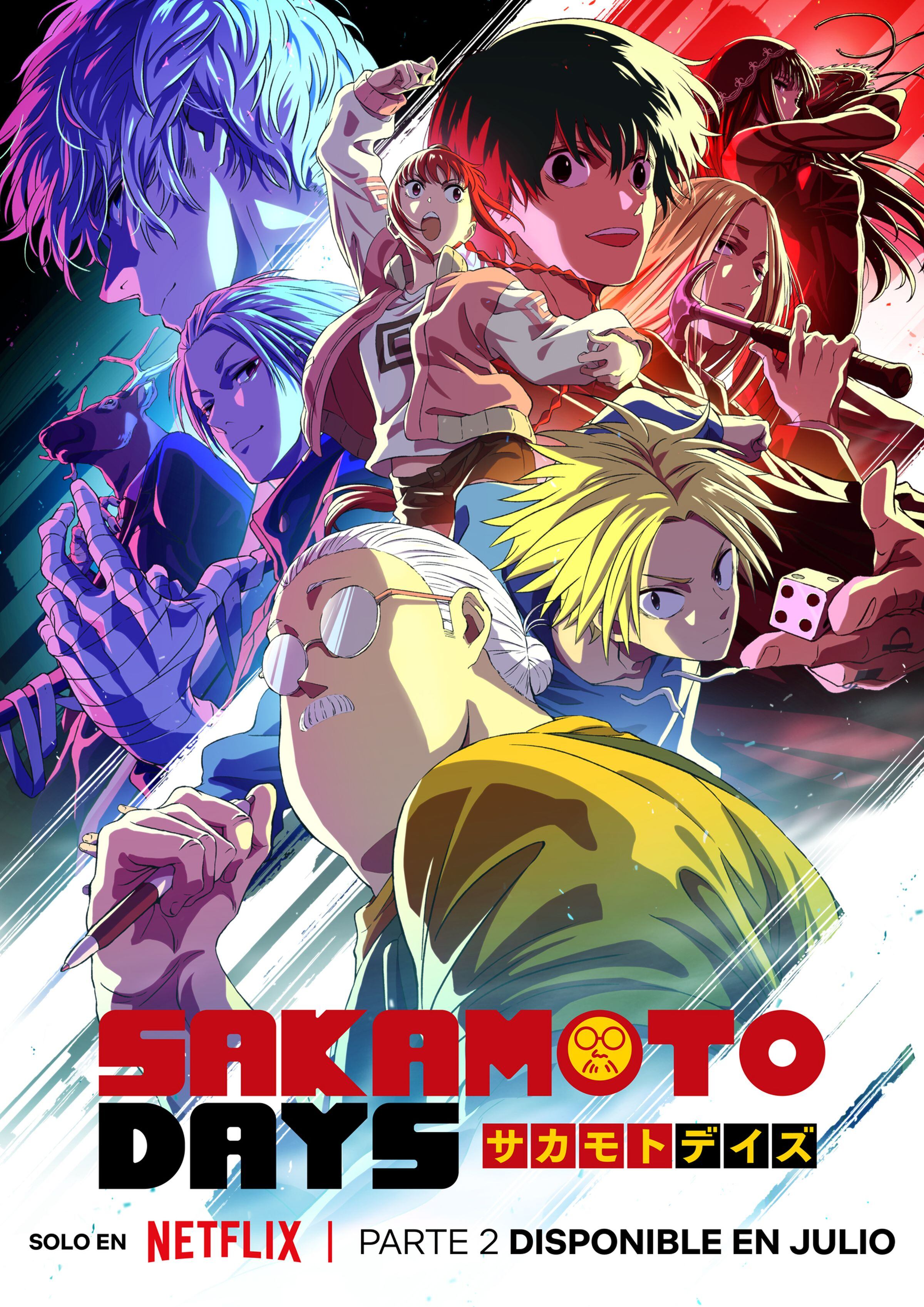 La segunda parte de la primera temporada de "Sakamoto Days" ya comenzó su emisión (Foto: Netflix)