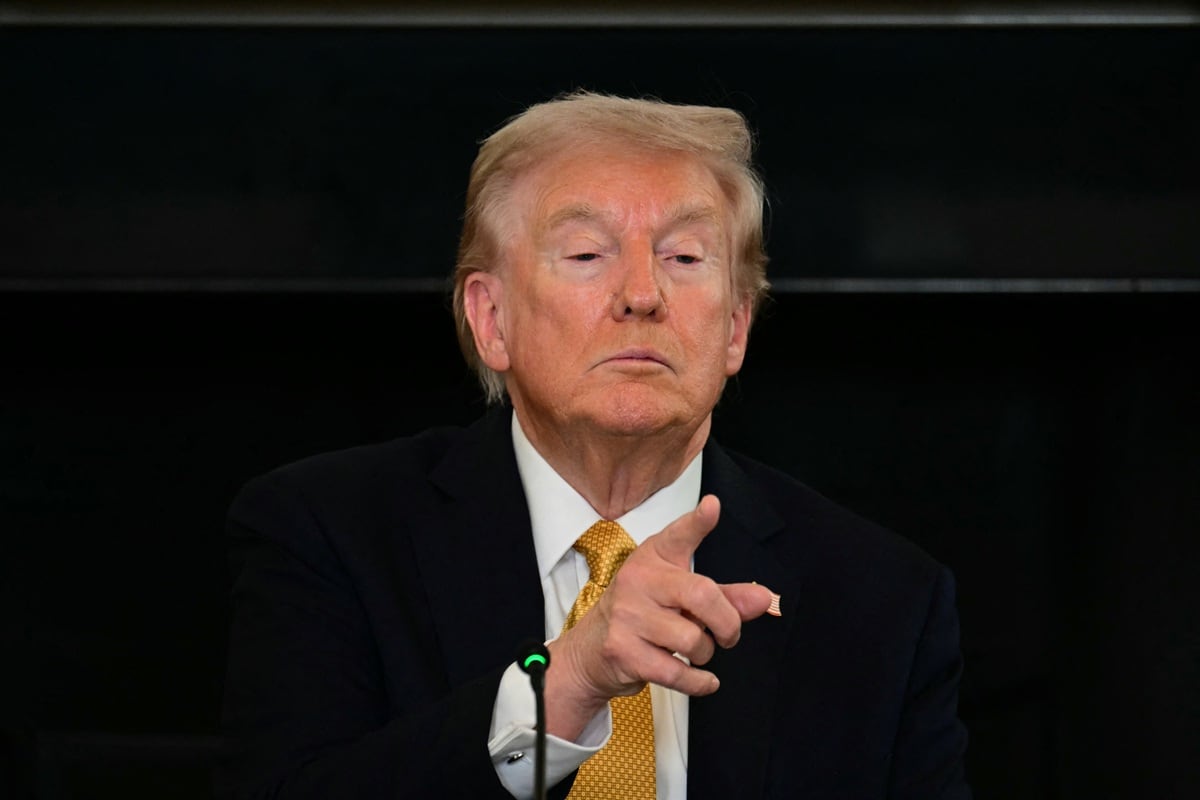 El presidente de Estados Unidos, Donald Trump, afirma que Israel no se anexionará Cisjordania ocupada: "No se preocupen por ello". (Jim WATSON / AFP)