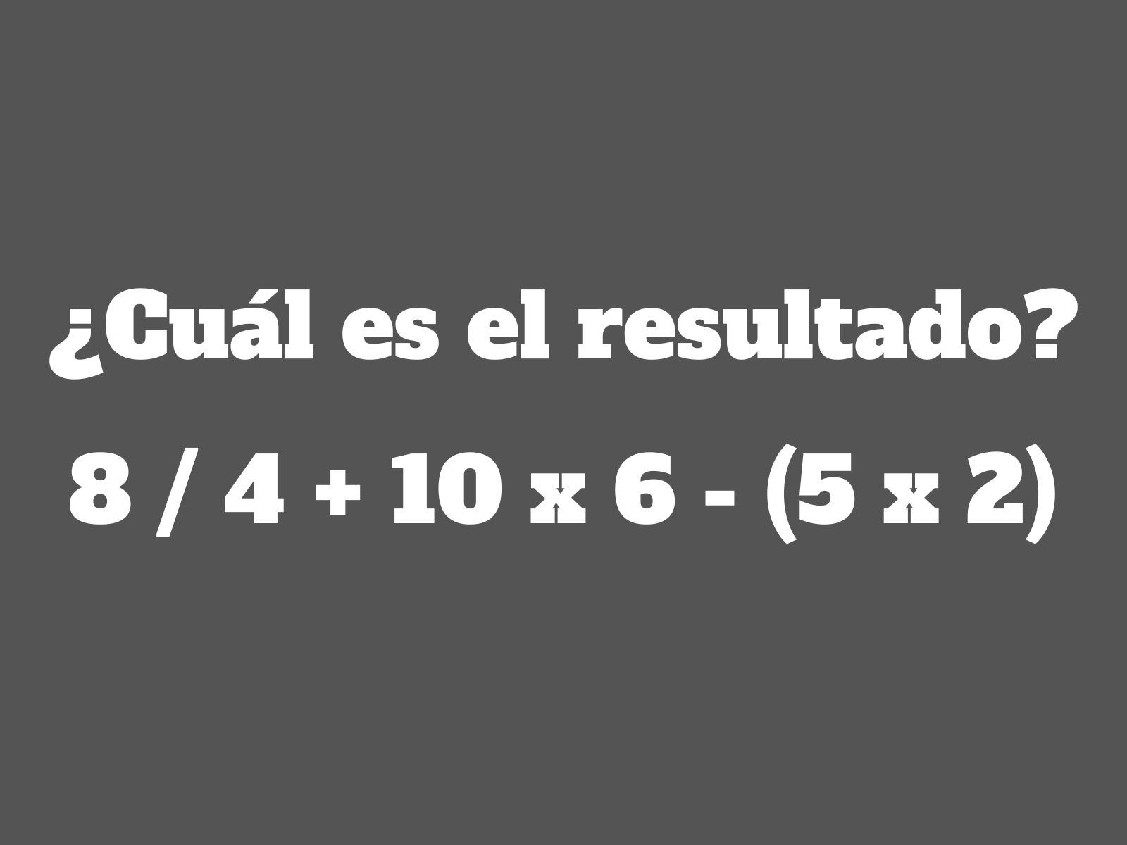 Reto matemático: Tendrás la misión de superar este ejercicio numérico en tiempo récords (Creación: Mag)